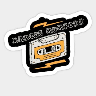 Vintage -marcus mumford Sticker